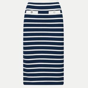Veronica Beard 'Corbin' Skirt in Navy & White (NWT)